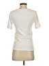 Gap Solid Ivory Short Sleeve T-Shirt Size M - photo 2
