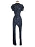 Westport Polka Dots Blue Jumpsuit Size 2 - photo 2