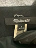Madewell Stripes Black Wool Skirt Size 6 - photo 4