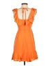 BCBGMAXAZRIA 100% Polyester Orange Cocktail Dress Size 2 - photo 2