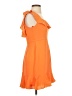 BCBGMAXAZRIA 100% Polyester Orange Cocktail Dress Size 2 - photo 4
