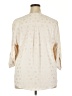 Torrid Ivory 3/4 Sleeve Blouse Size 2X Plus (2) - photo 2