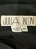 Julia Klein 100% Polyester Black Coat Size 8 (petite) - photo 3