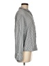 Splendid 100% Viscose Stripes Silver Long Sleeve Button-Down Shirt Size M - photo 4