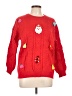 Unbranded Hearts Red Pullover Sweater Size L (estimated) - photo 1