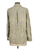 Equipment 100% Viscose Paisley Gray Long Sleeve Blouse Size L - photo 2