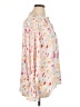 Unbranded Floral Ivory Long Sleeve Blouse Size XL - photo 4