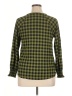 Next Green Long Sleeve Blouse Size 16 - photo 2