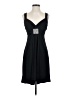 En Focus Studio Solid Black Cocktail Dress Size 4 (petite) - photo 1