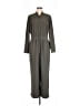 Athleta Solid Gray Jumpsuit Size 10 - photo 1