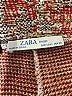 Zara Basic Tweed Red Casual Pants Size L - photo 7