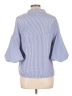 Assorted Brands 100% Polyester Blue 3/4 Sleeve Blouse Size L - photo 2