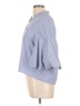 Assorted Brands 100% Polyester Blue 3/4 Sleeve Blouse Size L - photo 5