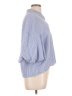 Assorted Brands 100% Polyester Blue 3/4 Sleeve Blouse Size L - photo 4