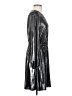 MICHAEL Michael Kors Metallic Silver Cocktail Dress Size S - photo 4