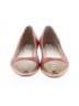 Jimmy Choo 100% Leather Color Block Red Pink Flats Size EU 39 1/2 - photo 2