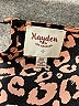 Hayden 100% Polyester Animal Print Brown Pink Casual Dress Size 2X - photo 7