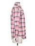 DJT Plaid Pink Long Sleeve Blouse Size S - photo 4