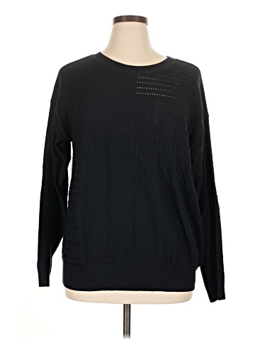 Peace Love World Pullover Sweater (view 1)