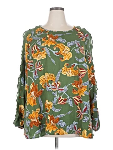 Fever 3/4 Sleeve Blouse (view 1)