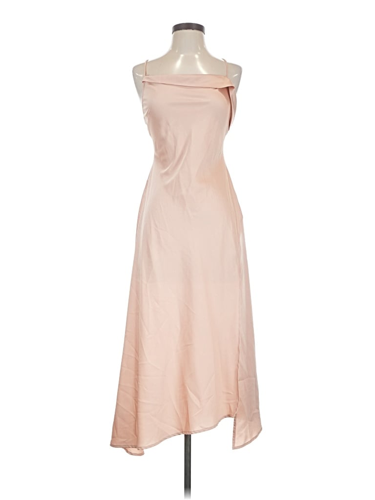 Pre-owned Astr Cocktail Dress In Brown