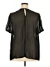 Torrid 100% Polyester Black Short Sleeve Blouse Size 2X Plus (2) - photo 2
