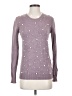 Assorted Brands Polka Dots Purple Pullover Sweater Size S - photo 1
