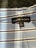 Modern Works 100% Cotton Stripes Blue Long Sleeve Blouse Size L - photo 7