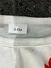 Unbranded Floral White 3/4 Sleeve T-Shirt Size 3-6 mo - photo 3