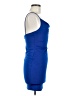 Blanc Solid Blue Cocktail Dress Size M - photo 4