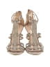 L.K. Bennett Metallic Ivory Gray Sandals Size EU 38 1/2 - photo 2