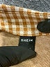 Shein Checkered-gingham Brown Casual Skirt Size S - photo 4