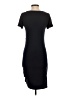 VICI Solid Black Casual Dress Size S - photo 2