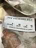 Primark 100% Polyester Floral Tan 3/4 Sleeve Blouse Size 4 - photo 7