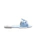 Charles David Stripes Blue Sandals Size 10 - photo 1