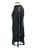 Unbranded 100% Polyester Polka Dots Black Casual Dress Size 4 - photo 5