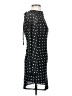 Unbranded 100% Polyester Polka Dots Black Casual Dress Size 4 - photo 4