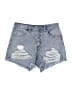 Happily Grey Blue Denim Shorts Size 26 waist - photo 1