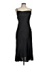 Bebe Solid Black Cocktail Dress Size M - photo 1