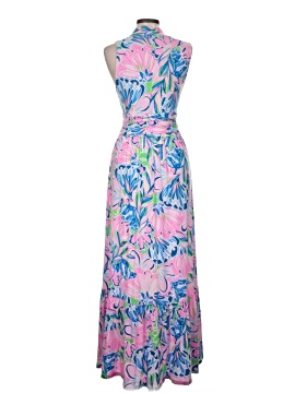 chinese dress ladies Women's UPF 50+ Kaden Chillylilly Maxi Dress in Pink