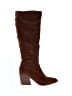 Steve Madden 100% Leather Brown Tan Boots Size 7 1/2 - photo 1