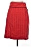 Madchen 100% Cotton Chevron-herringbone Red Casual Skirt Size 6 - photo 2