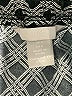 H&M 100% Polyester Polka Dots Gray Casual Skirt Size 8 - photo 4