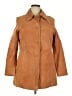 Assorted Brands 100% Leather Brown Coat Size XXL - photo 1