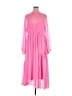 Never Fully Dressed 100% Polyester Pink Casual Dress Size 16 - photo 1