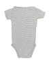 Carter's 100% Cotton Stripes Gray Short Sleeve Onesie 12-18 MO / 18 MO - photo 2