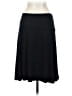 Colette Solid Black Casual Skirt Size S - photo 2