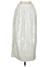 J.Crew Collection 100% Polyester Metallic Silver Formal Skirt Size XS - photo 1