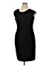 Cato Solid Black Cocktail Dress Size 16 - photo 1
