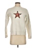 Saint + Sofia Ivory Long Sleeve Top Size 4 - photo 1